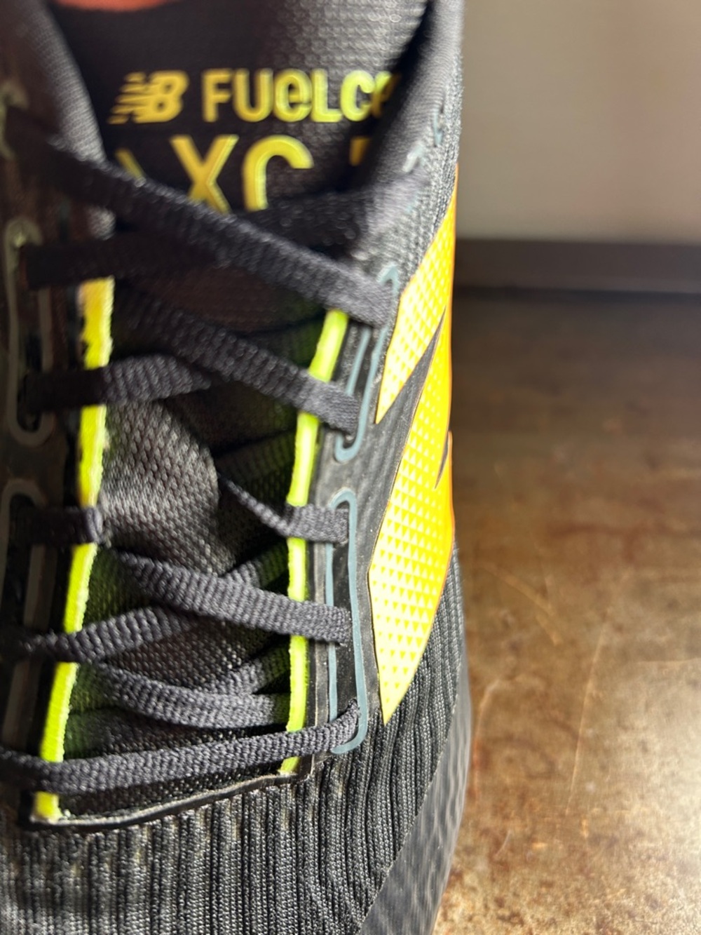 New Balance Fuel Cell XC7 Running Shoes Orange,Neon Yellow Accents Men’s Size 7 - Picture 9 of 16